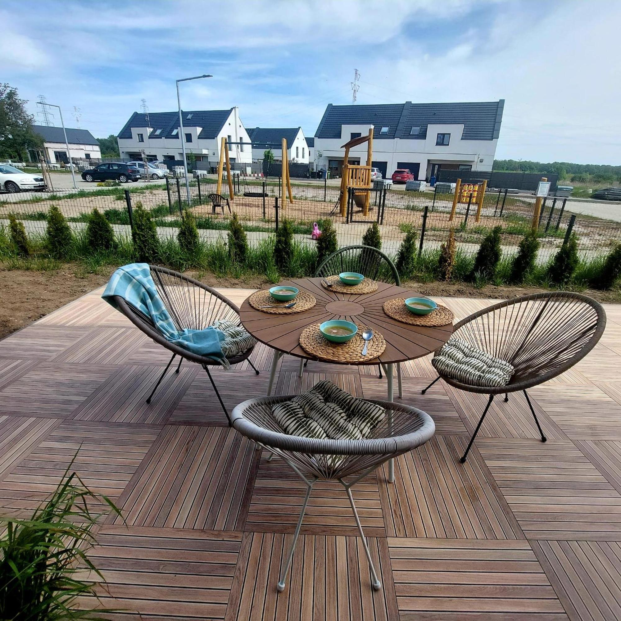 Luxury Modern New Apartment With Garden Close To Wroclaw Self Check-In 24H Siechnice Exteriör bild